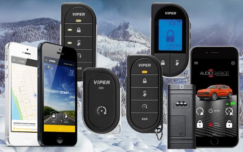 Viper remote start system collection installed at Stop Car